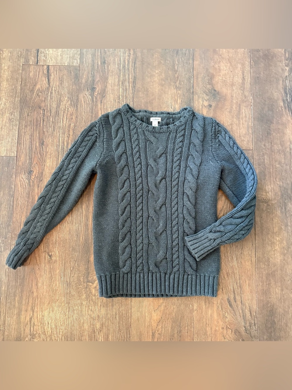 L.L. Bean Women's The Original Double L® Sweater, Cable Crewneck